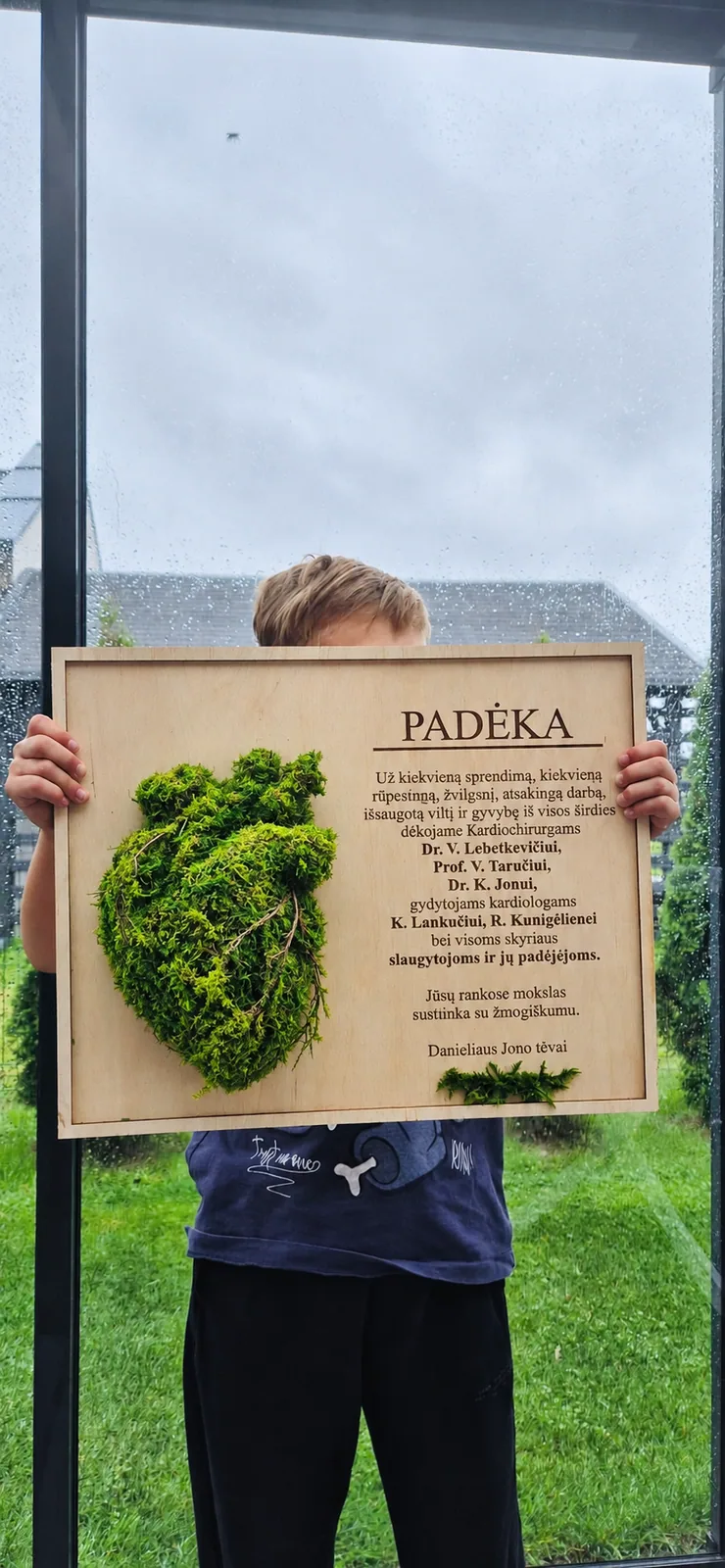 Anatominė žmogaus širdis.   Palanga